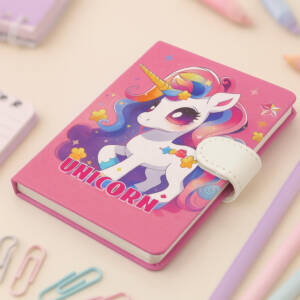 Tresneria Unicorn Diary for Girls – Gift for Kids, Journaling & School Use