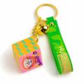 Green cube Keychain