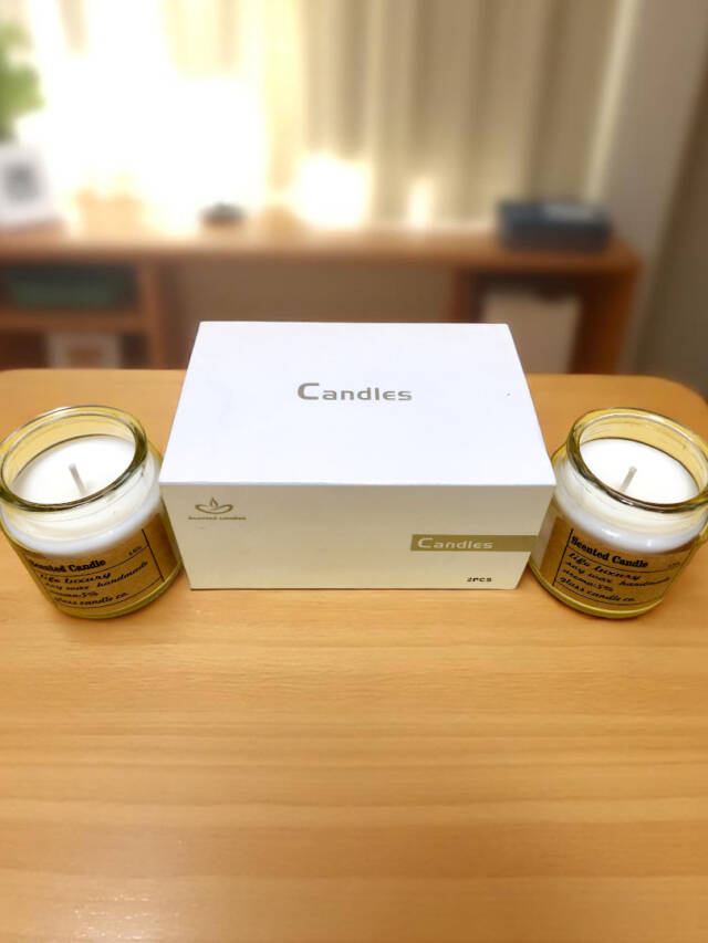 Luxury Candle in Glass Jar — Vintage Apothecary Style Look Minimal AUR Elegant Design Luxury Candle || Scented Decorative luxury Candle for Gifting, Festive Décor & Home Fragrance || Travel-Friendly || Set of (2 Pieace)