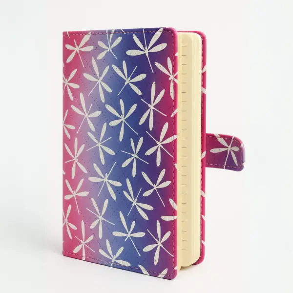 Purple & Pink Gradient Dragonfly