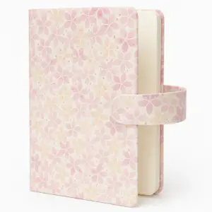 Tresneria Decorative Hardcover Notebook with Dragonfly Pattern | Flower Pattern