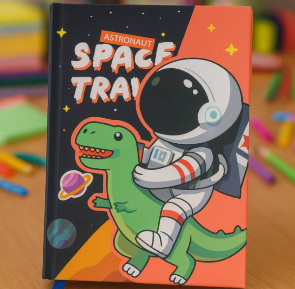 Astronaut Riding Dinosaur