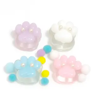 Dessert & Cat's Paws squishy Soft Slow Rising PU Foam Stress Relief for Kids & Adults – Sensory Squeeze (Multicolor) Set of 2 Piece