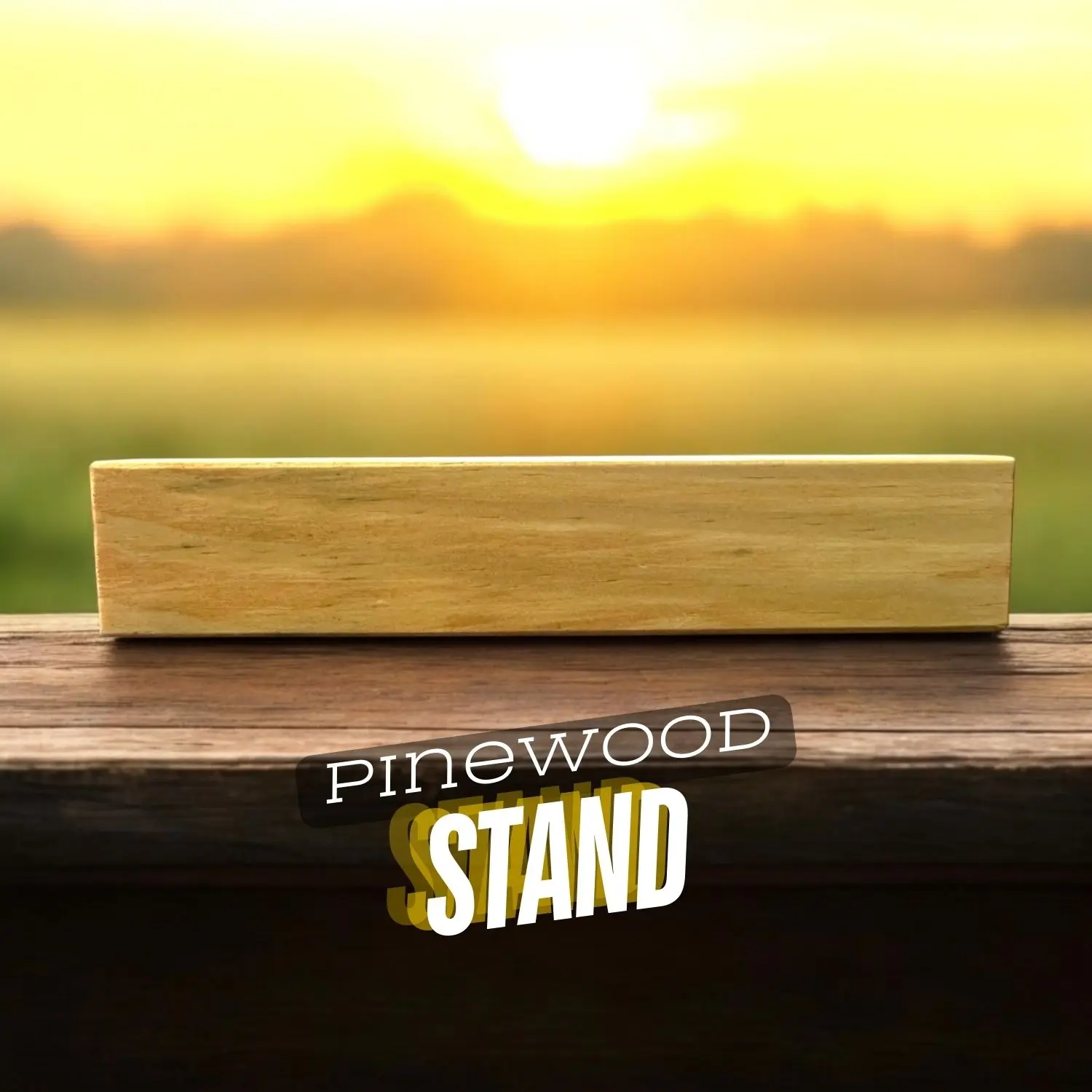 Pinewood stand
